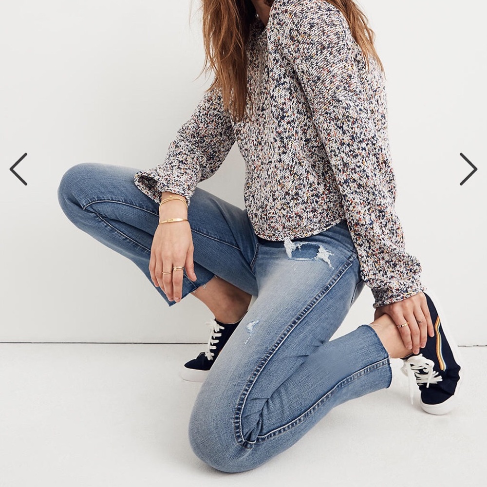 Madewell Slim Straight Crop Jeans 27
